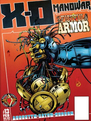 cover image of X-O Manowar (1996), Issue 13